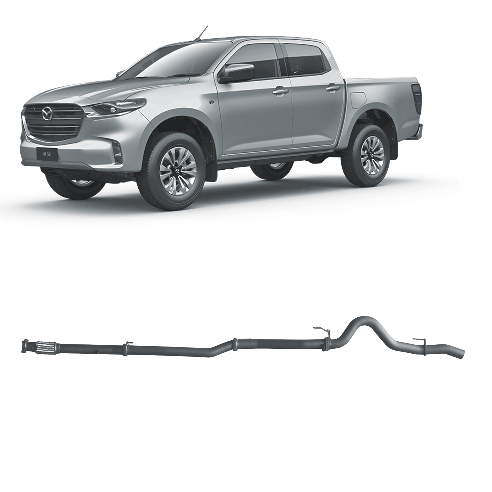 Redback Extreme Duty Exhaust for Mazda BT-50 (08/2020 - on) image