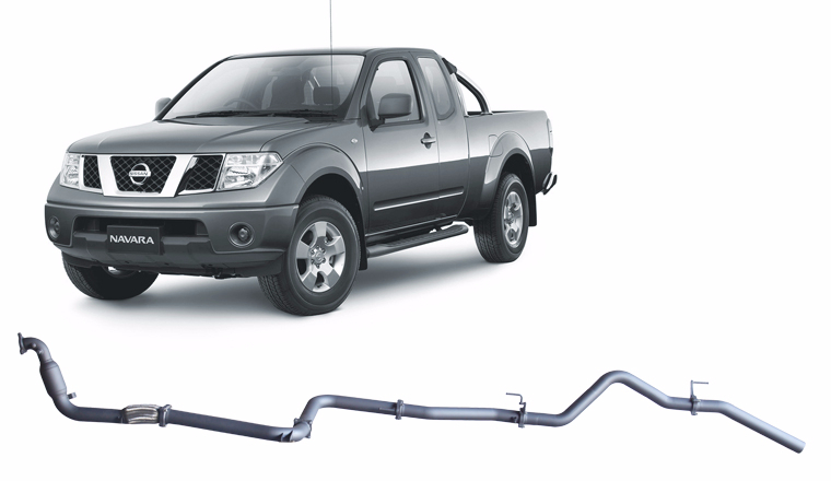 Redback Extreme Duty Exhaust for Nissan Navara D40 2.5L (01/2007 - 2015) image