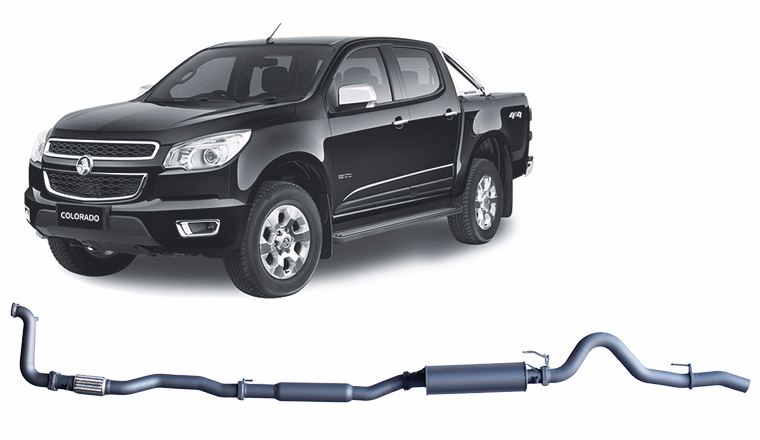 Redback Extreme Duty Exhaust for Holden Colorado RG 2.8L (06/2012 - 08/2016) image