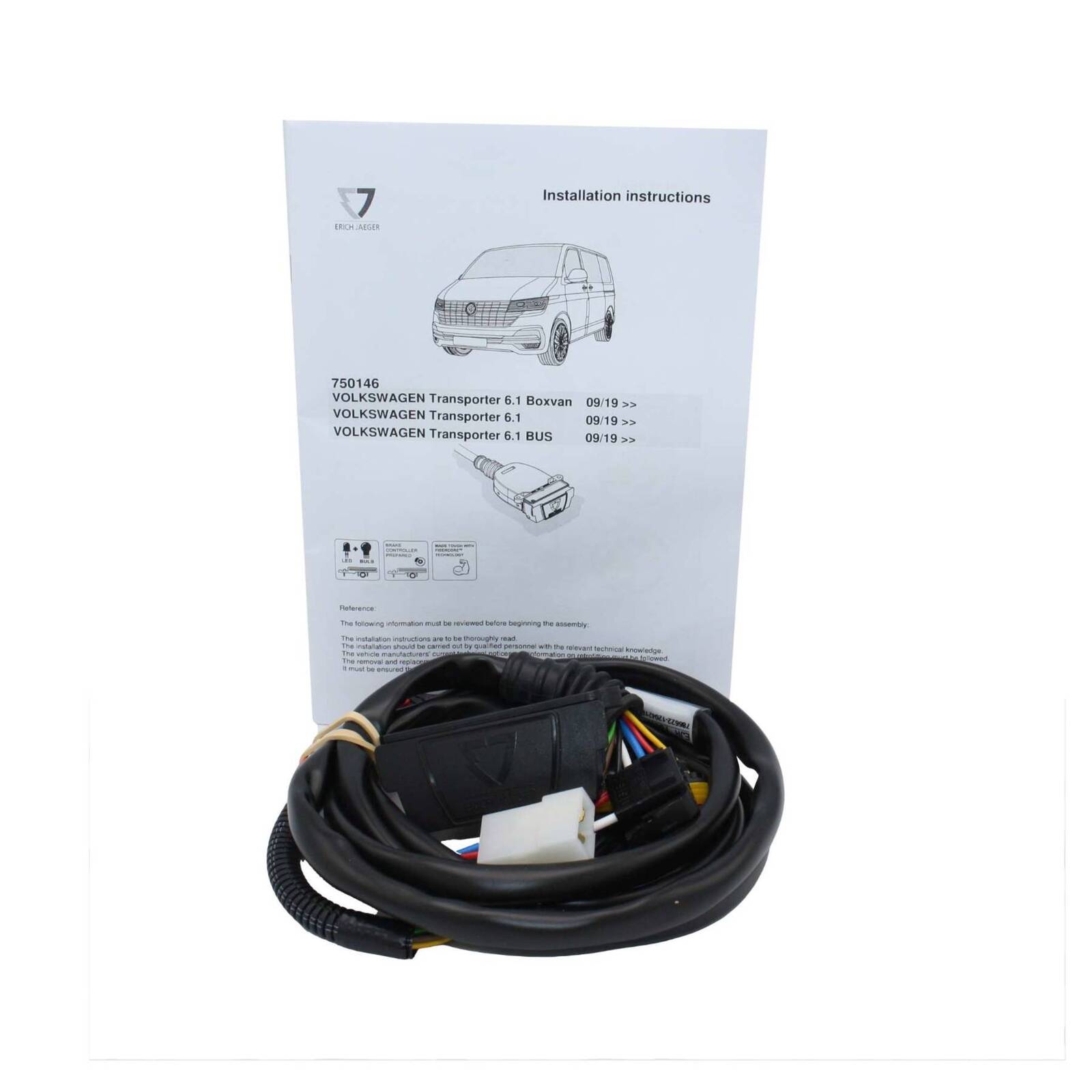 Direct Fit Erich Jaeger CAN-bus Wiring Harness For Volkswagon Transporter T6 (09/2019 - On) image