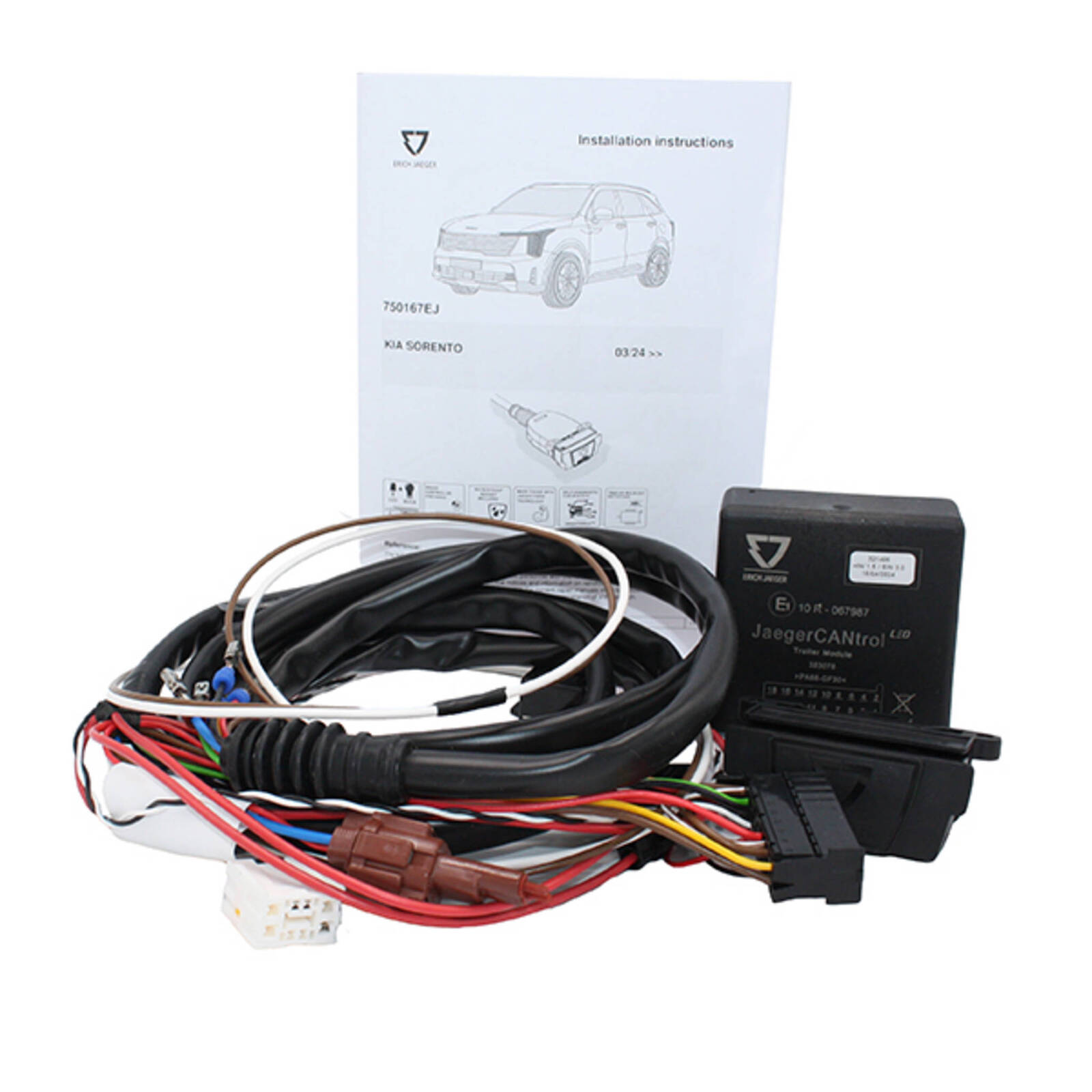 Erich Jaeger Direct Fit Wiring Harness For Facelifted KIA Sorento (03/2024 - On) - EV5 (08/2024- On) image