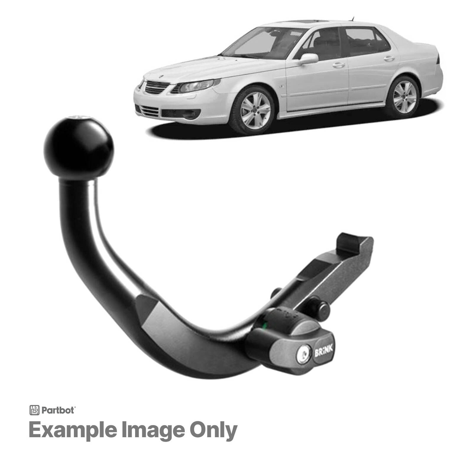 Brink Towbar for Saab 9-5 (03/1999 - 12/2009), Saab 9-5 (03/1999 - 12/2009) image