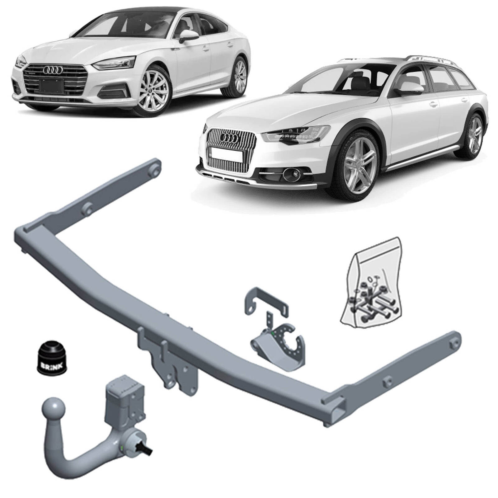 Brink Towbar for Audi A4 (05/2015 - on), Audi A5 (05/2015 - on) image