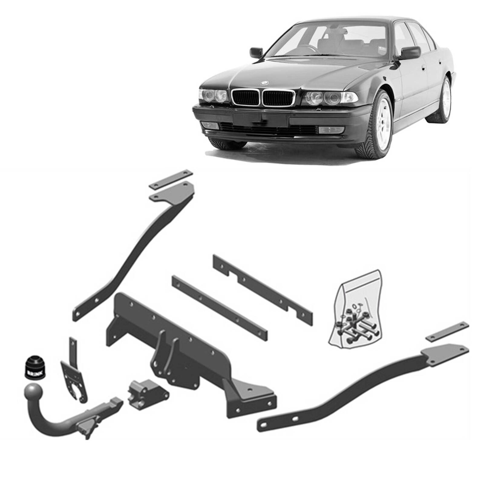 Brink Towbar for BMW 7 (03/1994 - 07/2001) image