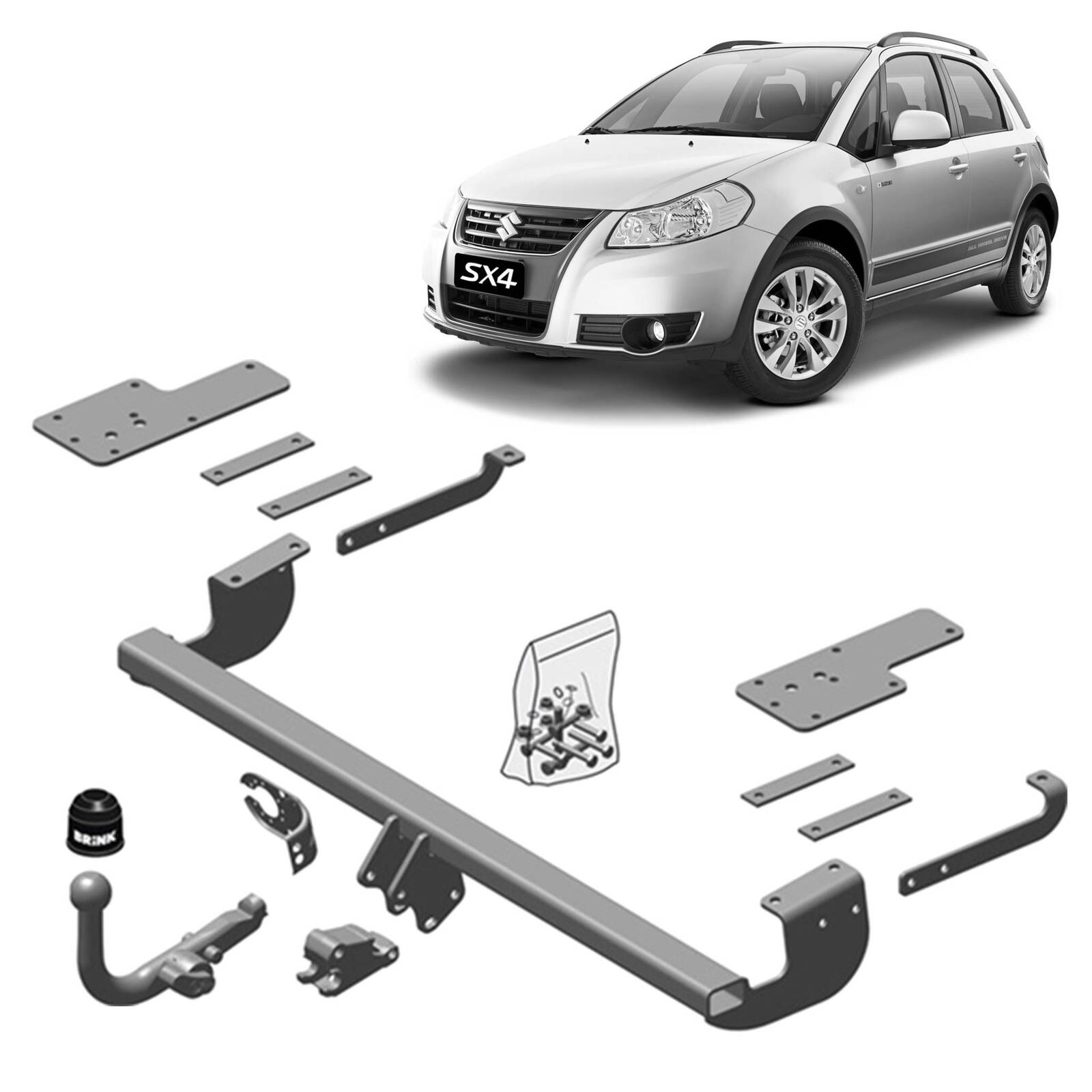 Brink Towbar for Suzuki SX4 (06/2006 - 07/2013) image