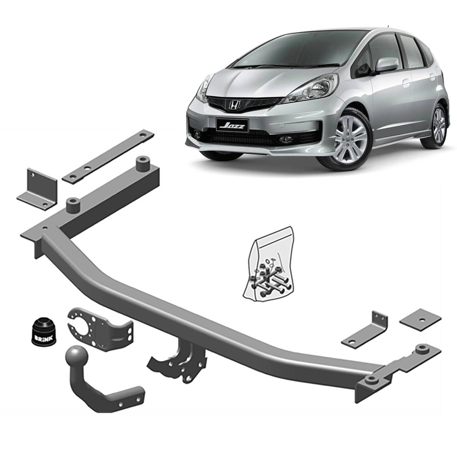 Brink Towbar for Honda Jazz (07/2008 - 08/2014) image