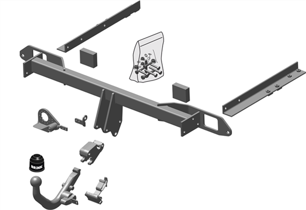 Brink Towbar for Opel Insignia (09/2010 - 12/2013) image