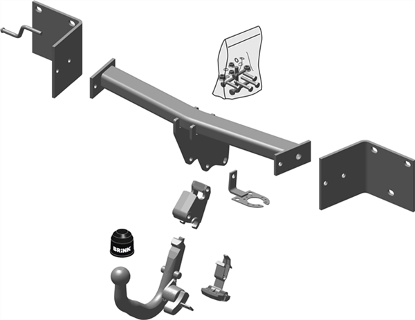 Brink Towbar for BMW X1 (09/2009 - 06/2015) image