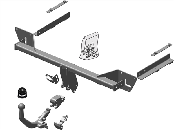 Brink Towbar for Alfa Romeo Giulietta (04/2010 - 08/2019) image