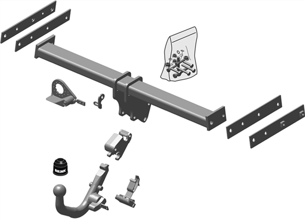 Brink Towbar for Volvo Xc70 (04/2007 - on) image