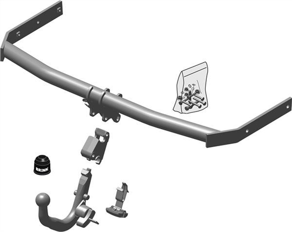 Brink Towbar for Skoda Roomster (04/2008 - 05/2015) image