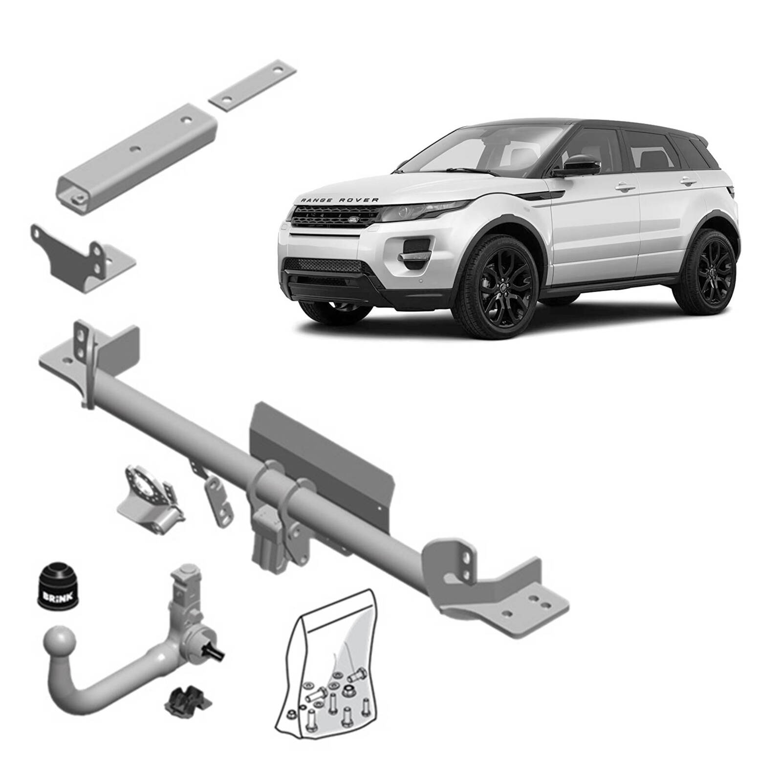 Brink Towbar for Land Rover Range Rover Evoque (10/2013 - 11/2018) image