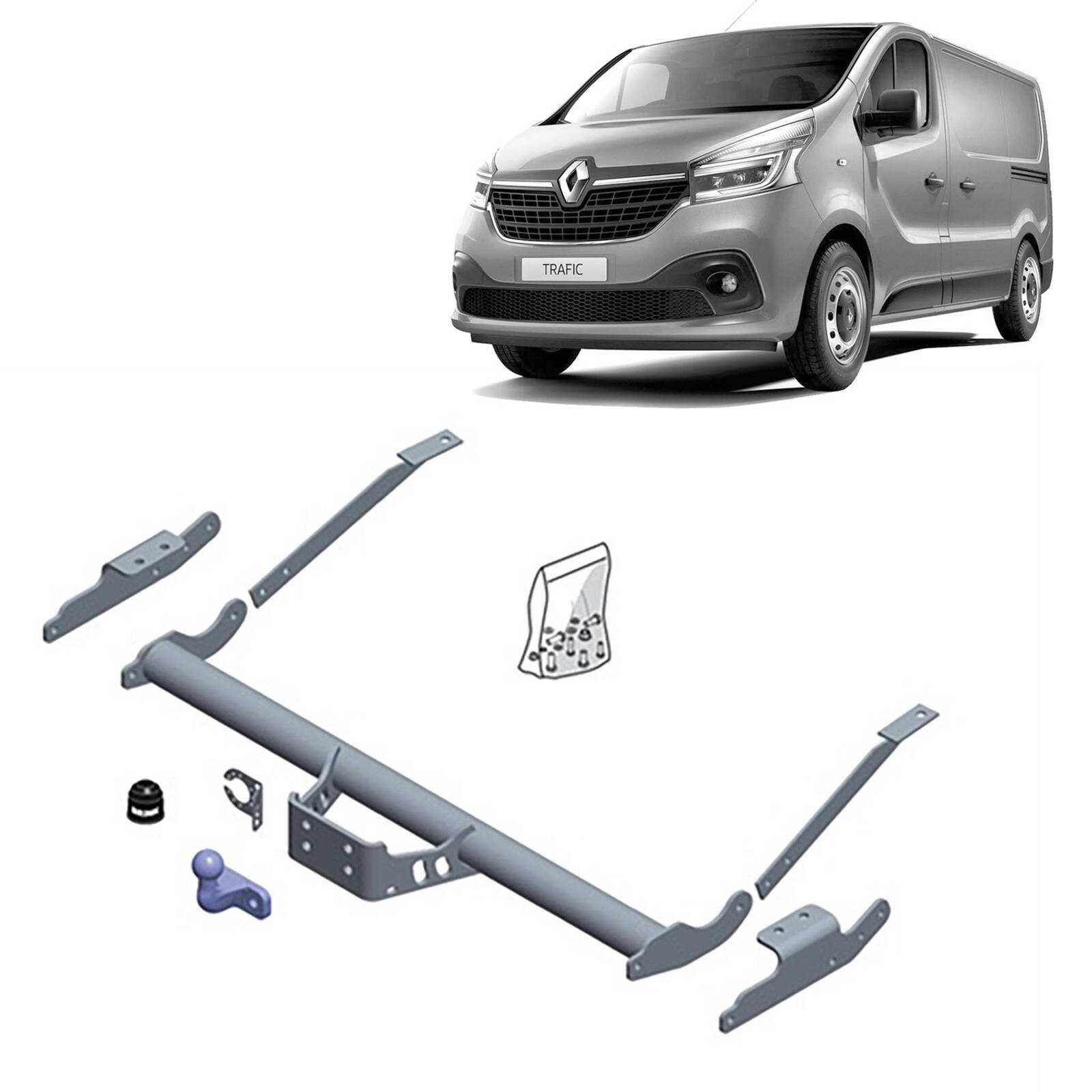 Brink Towbar for Renault Trafic (05/2014 - on), Renault Trafic (05/2014 - on) image