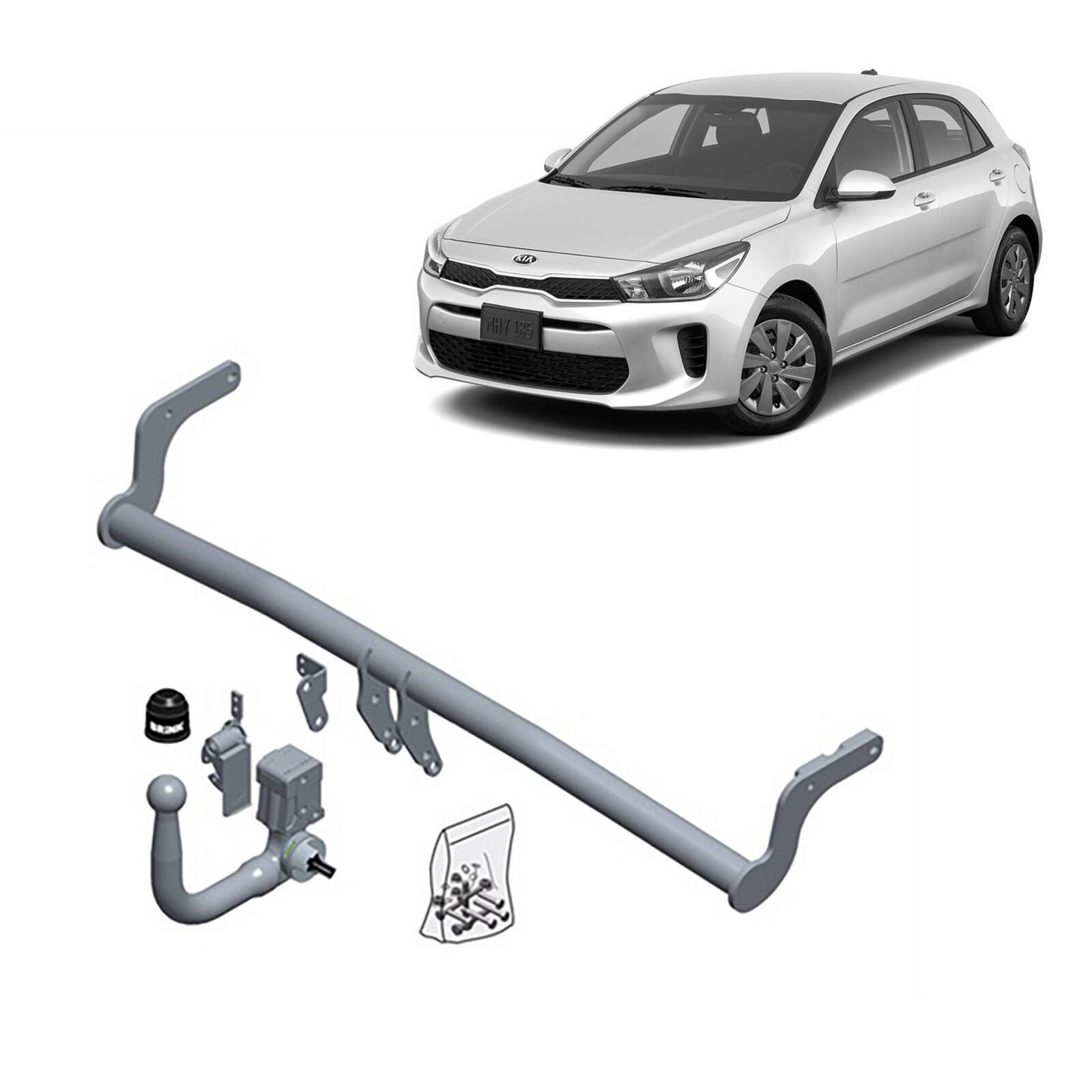 Brink Towbar for KIA RIO (01/2017 - on) image