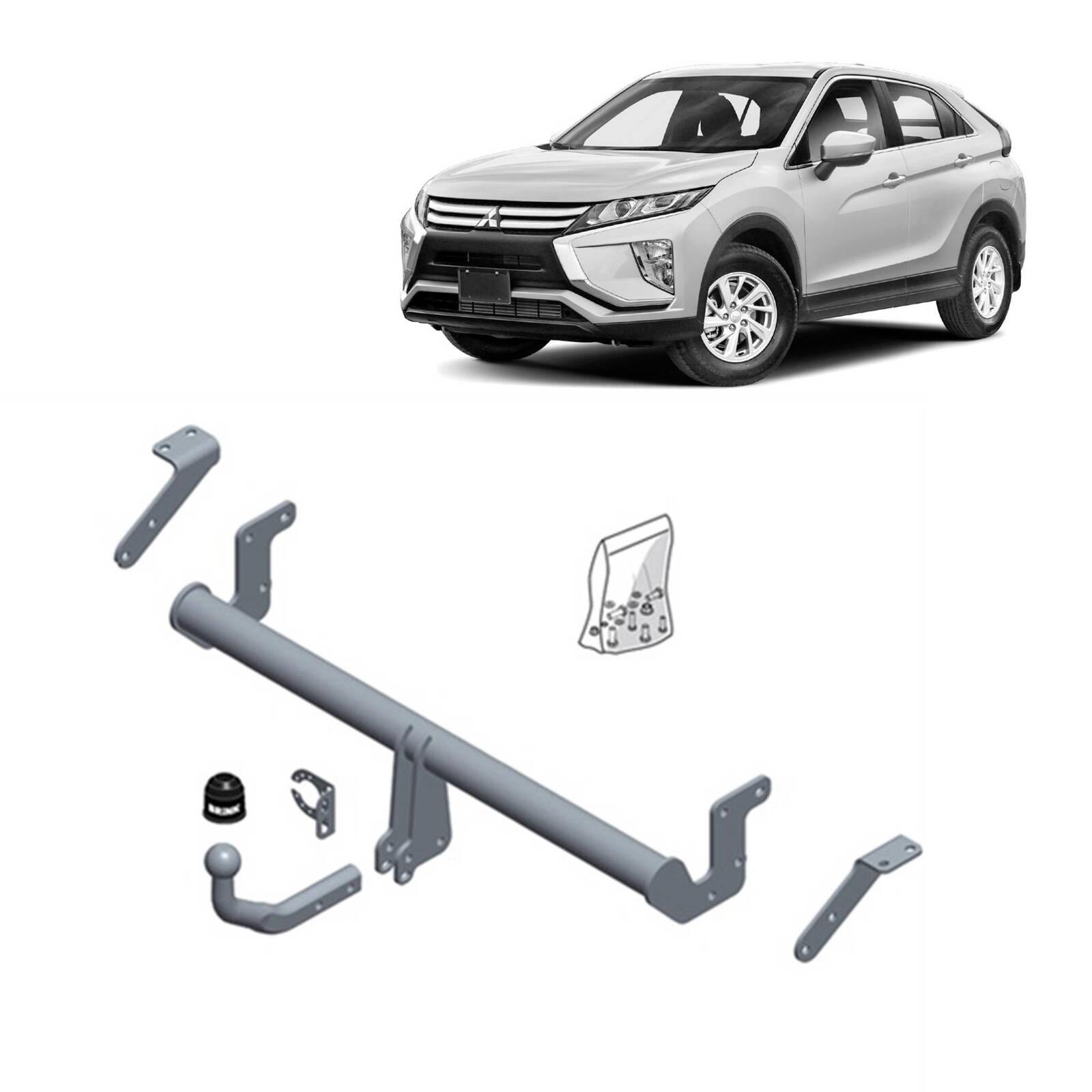 Brink Towbar for Mitsubishi Eclipse Cross (10/2017 - on) image