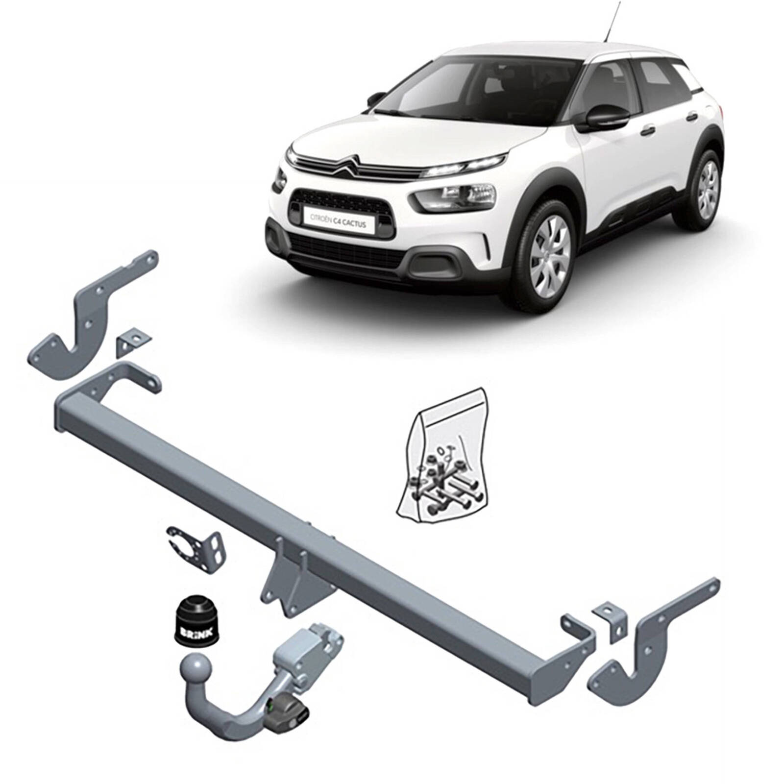 Brink Towbar for Citroen C4 Cactus (04/2018 - 05/2020) image