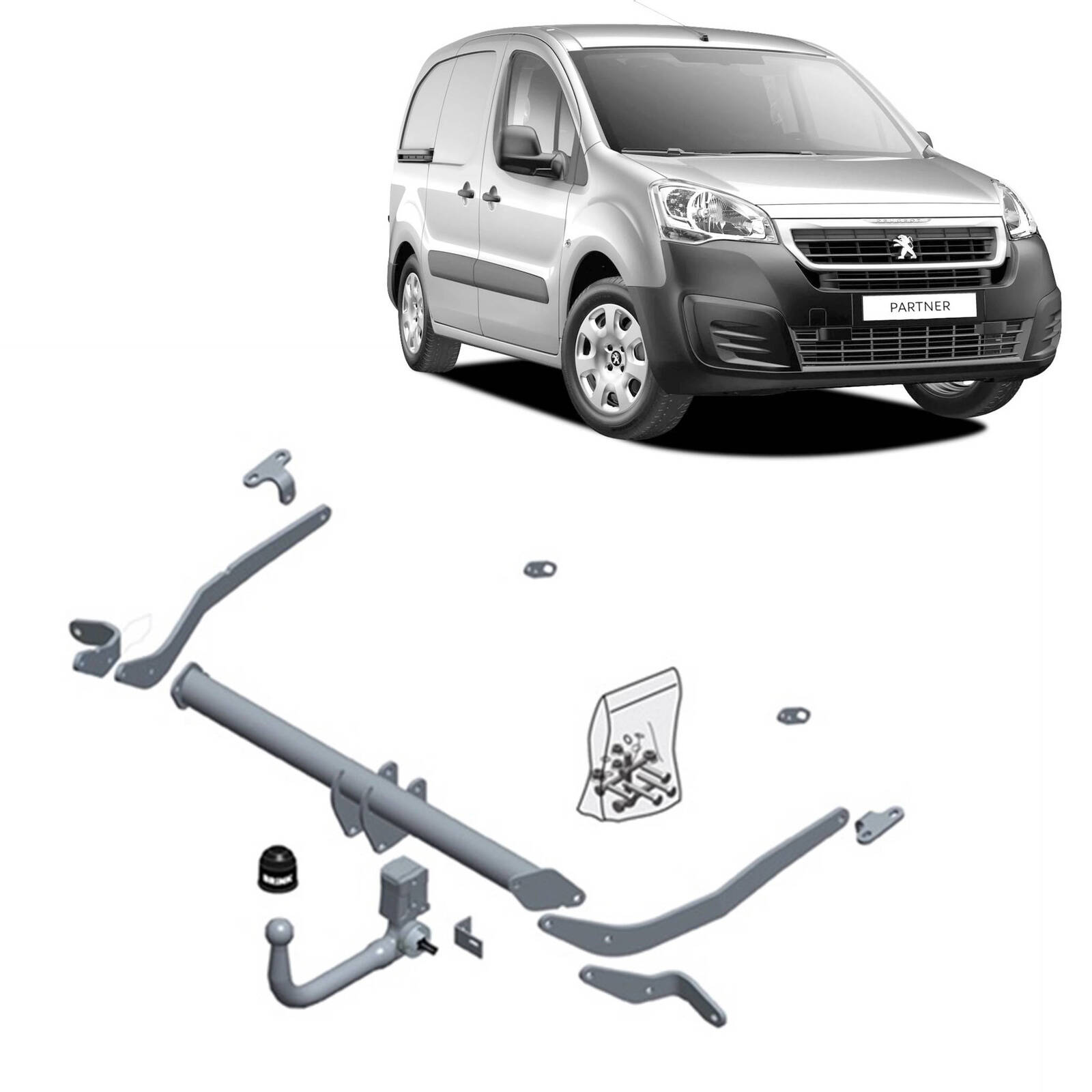 Brink Towbar for Peugeot Partner (09/2018 - on) image