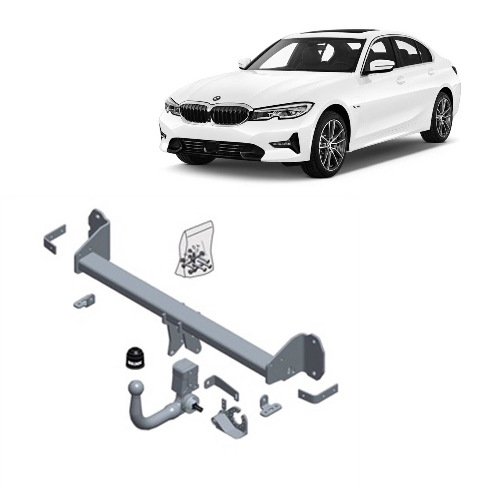 Brink Towbar for BMW 3 (07/2019 - on), BMW 3 (11/2018 - on) image