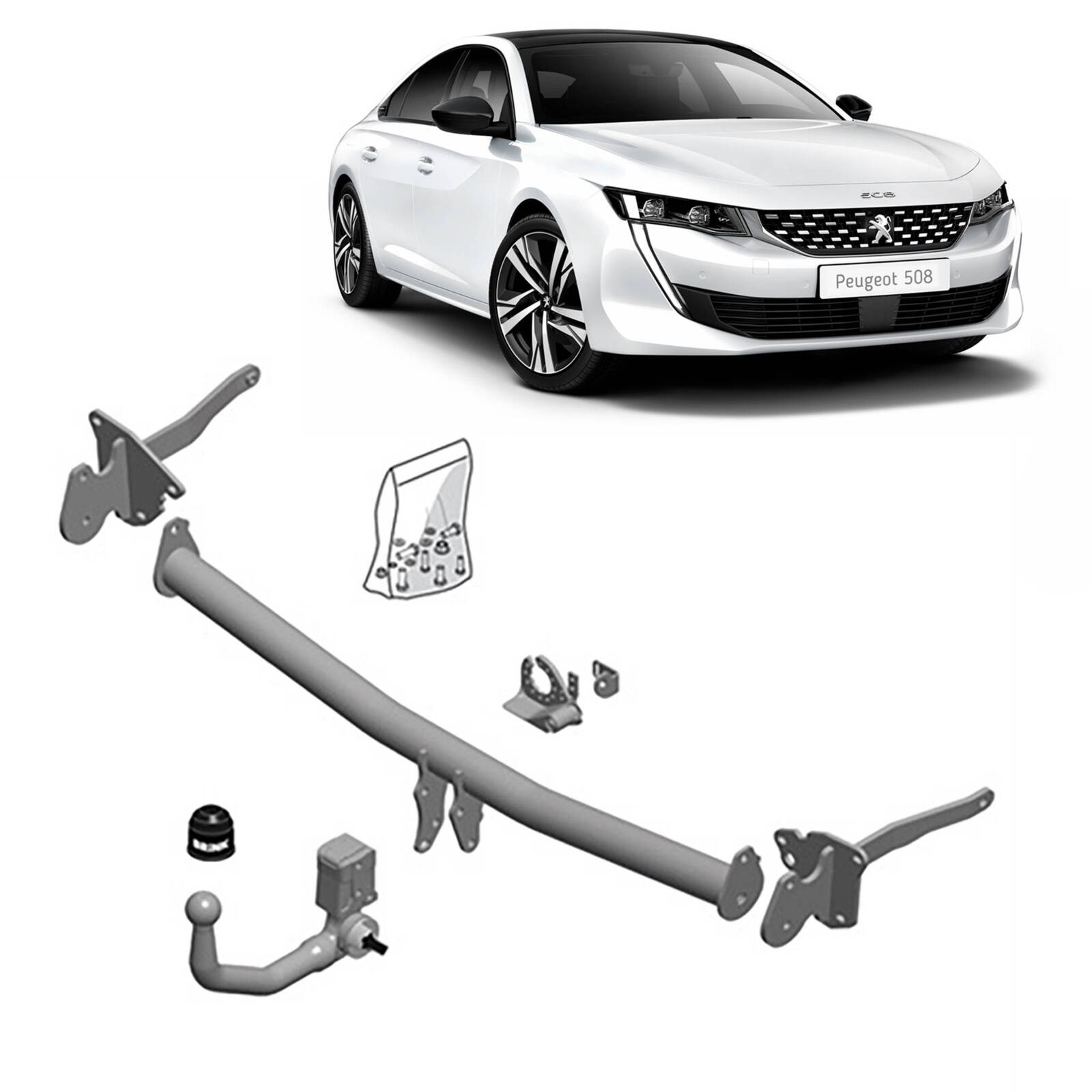 Brink Towbar for Peugeot 508 (10/2018 - on) image