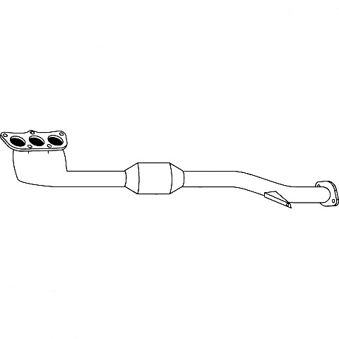 Redback Catalytic Converter for Subaru Liberty (08/2004 - 08/2009) image