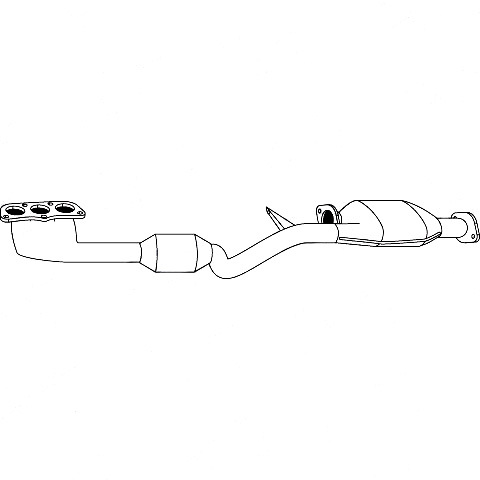 Redback Catalytic Converter for Subaru Liberty (08/2004 - 08/2009) image