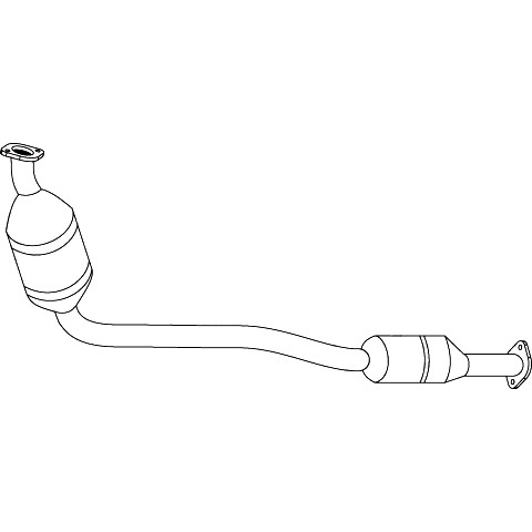 Redback Enviro Catconverters Underfloor for MERCEDES-BENZ C-CLASS (11/2000 - 02/2007) image