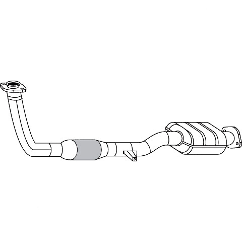 Redback Catalytic Converter for Toyota Camry (08/1992 - 09/2002), Holden Apollo (03/1993 - 05/1997) image