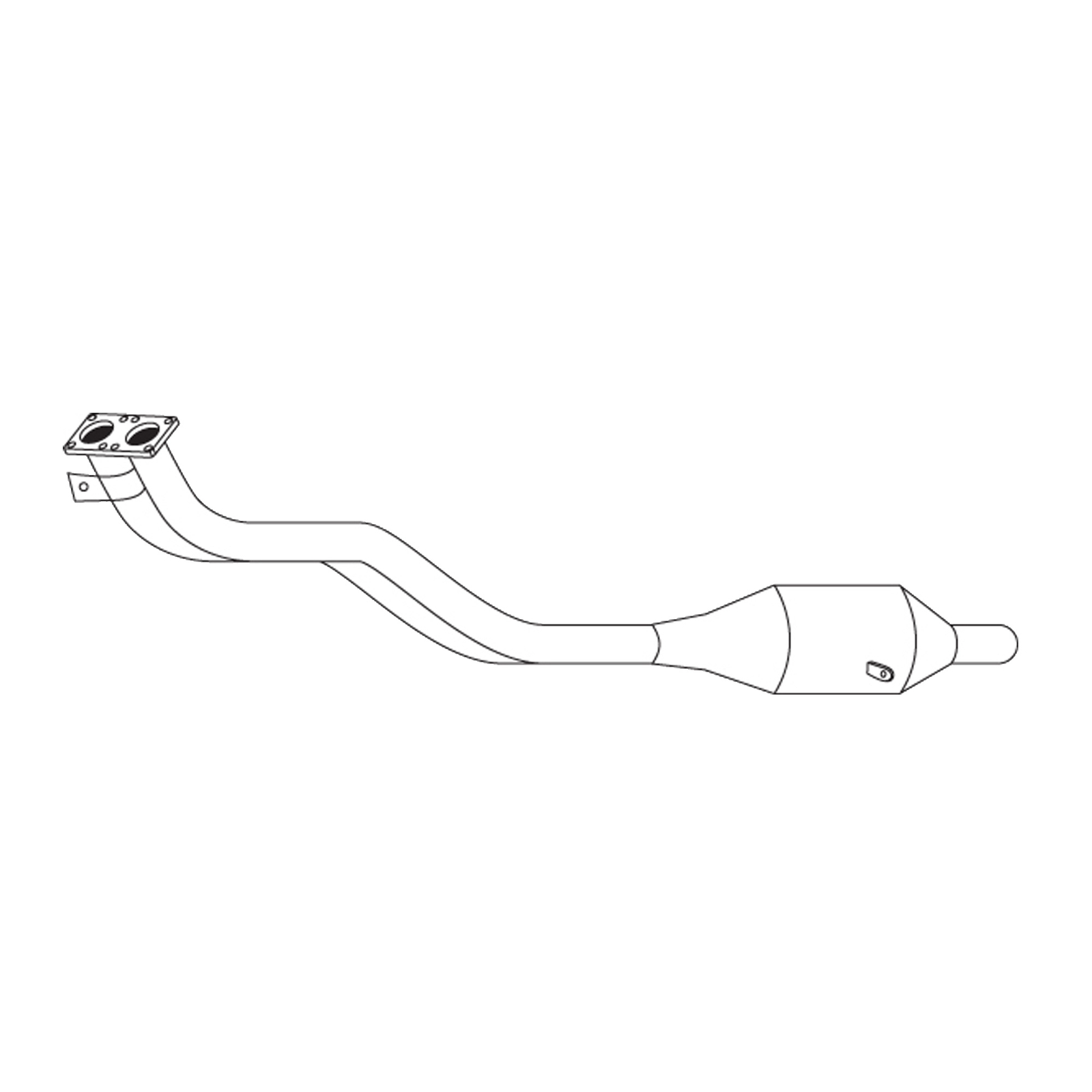 Redback Catalytic Converter for Audi A3 (05/1997 - 07/2004) image