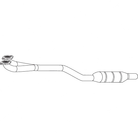 Redback Enviro Catconverters Underfloor for BMW 5 (01/1996 - 01/2003) image