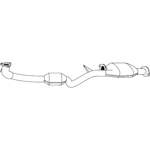 Redback Enviro Catalytic Converter for Subaru Outback (10/2000 - 07/2003) image