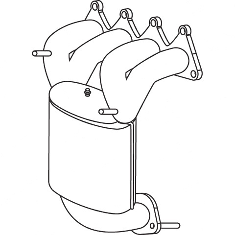 Redback Enviro Catalytic Converter for Hyundai Accent (12/2006 - 12/2009) image