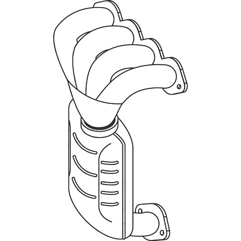 Redback Catalytic Converter for Hyundai Elantra (06/2006 - 12/2011) image