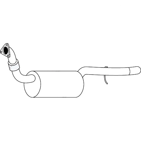 Redback Catalytic Converter for Land Rover Discovery 3 (04/2005 - 09/2009), Discovery (07/2004 - 09/2009) image