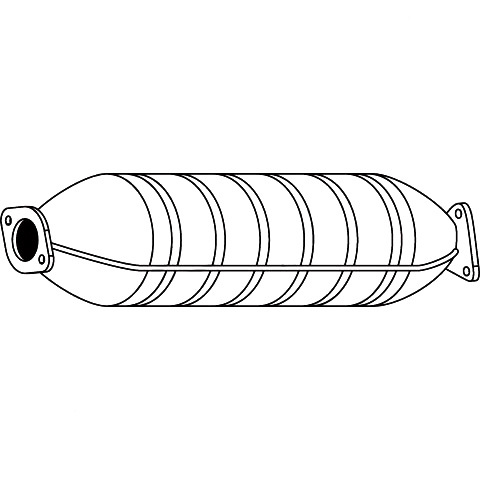 Redback Catalytic Converter for Hyundai Excel (09/1994 - 01/2000), Accent (12/1995 - 01/2000) image