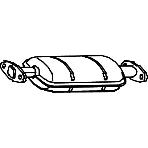 Redback Enviro Catalytic Converter for Holden Vectra (06/1997 - 03/2003) image