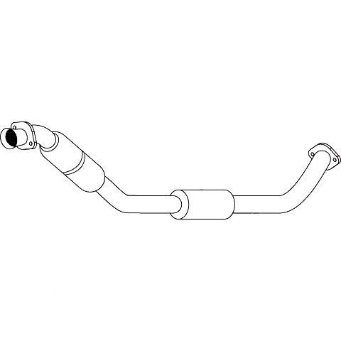 Redback Enviro Catconverters Underfloor for Holden Calais, Commodore (08/2004 - 2006) image