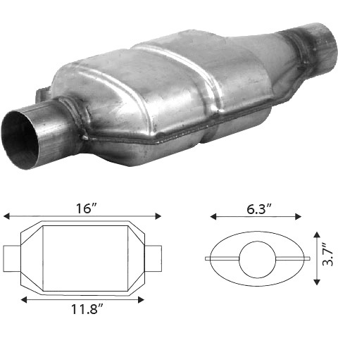 Euro 5, 2-1/2", CPSI 400 image