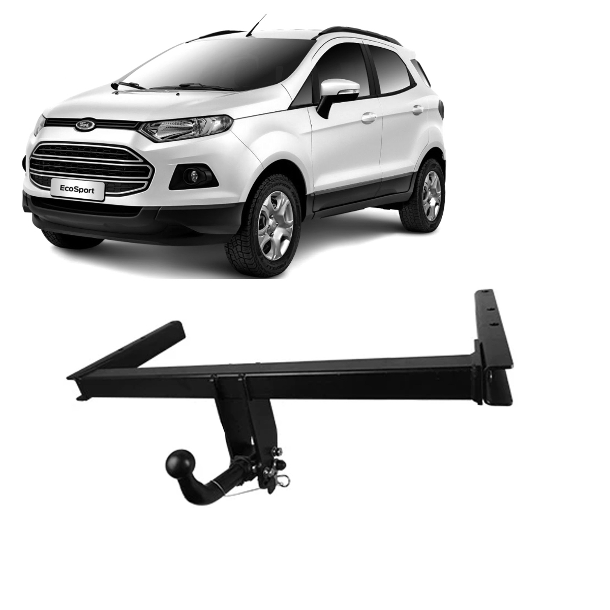 TAG Euro Towbars European Style Tongue for Ford ECOSPORT (12/2017 - on) image