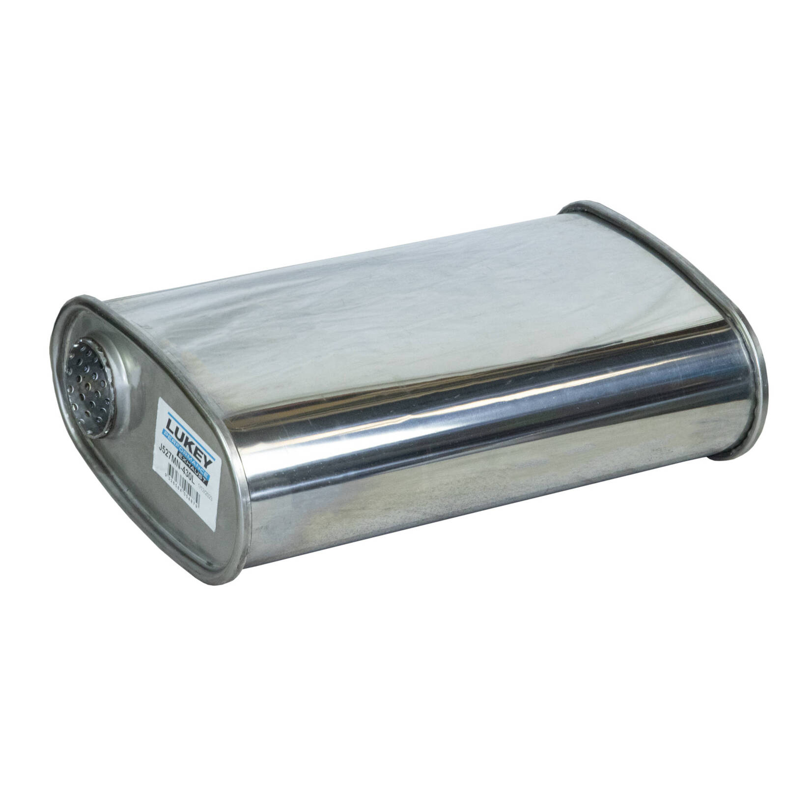 2" 8"x4" 14" Long O/C Megaflow Lukey Muffler 430 Stainless Steel image