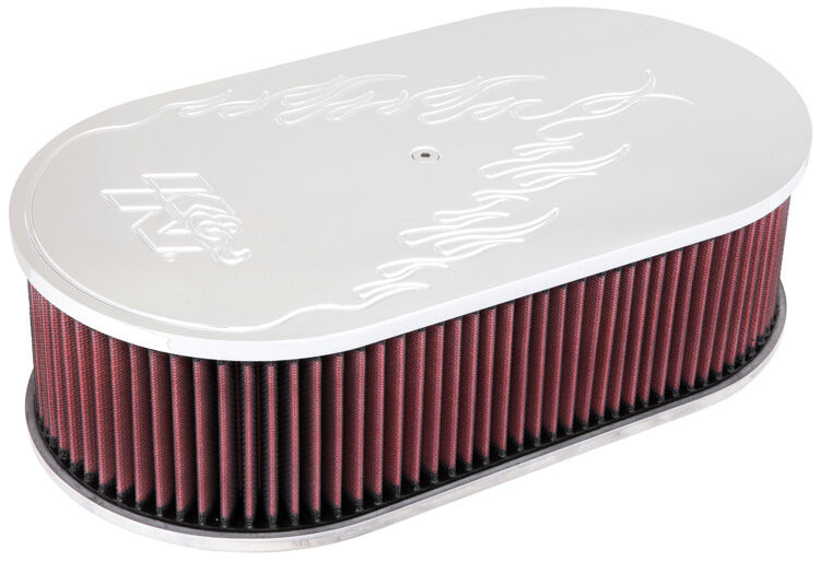 66-1460 K&N Oval Air Filter Assembly image