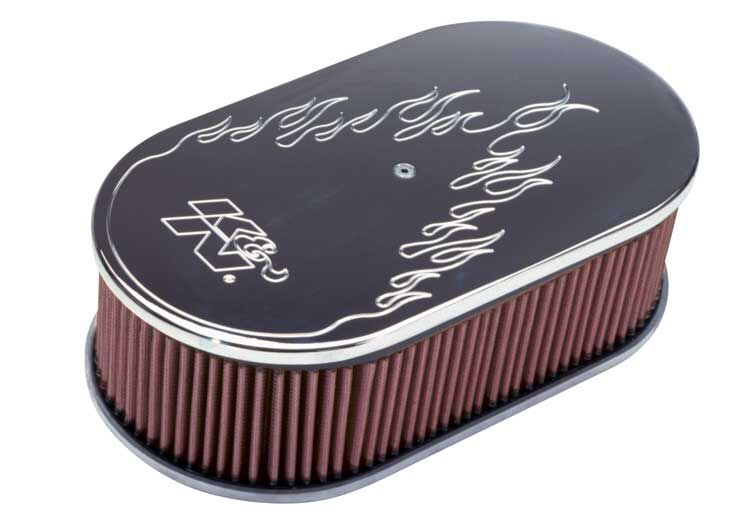 66-1470 K&N Oval Air Filter Assembly image