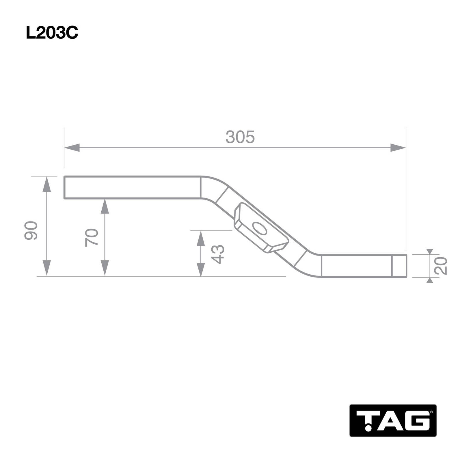 TAG Class 2 Tow Ball Mount image