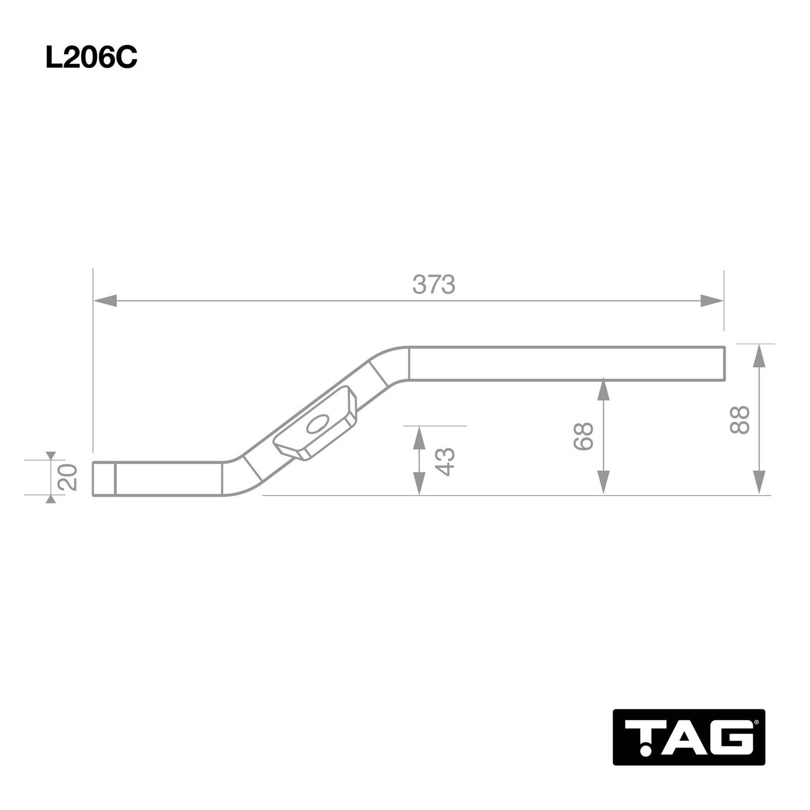 TAG Class 2 Tow Ball Mount image