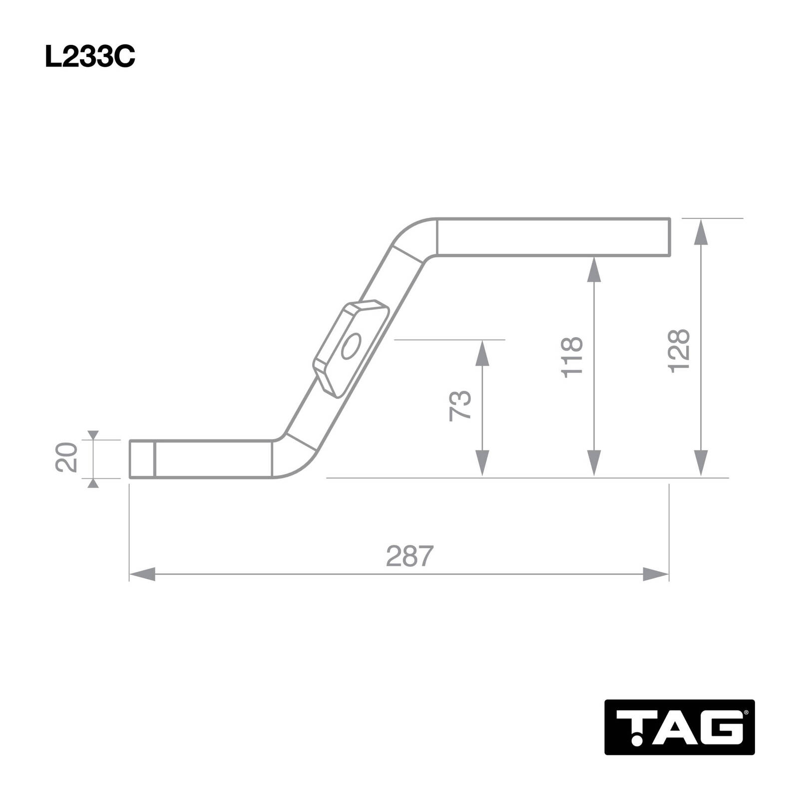 TAG Class 2 Tow Ball Mount image