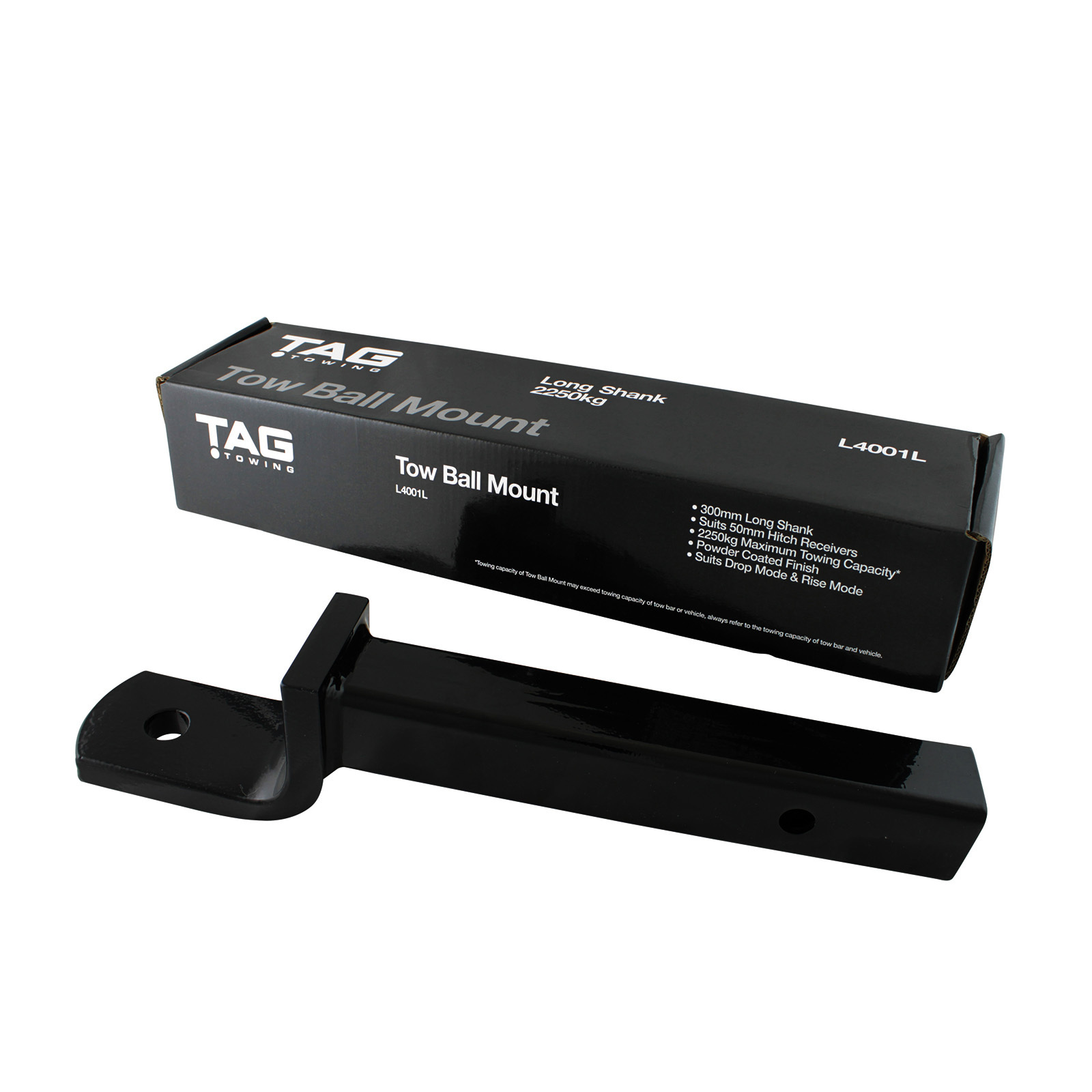 TAG Long Shank 2250kg Tow Ball Mount image