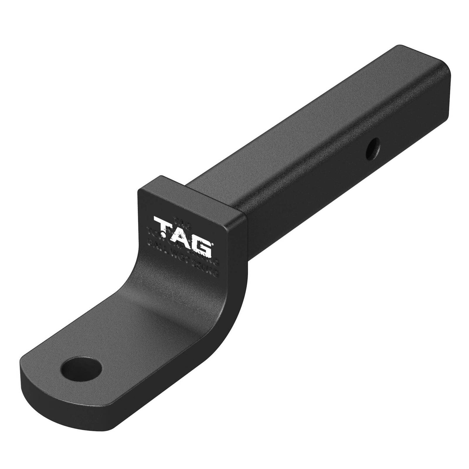 TAG Tow Ball Mount - 268mm Long, 90° Face, 50mm Square Hitch image