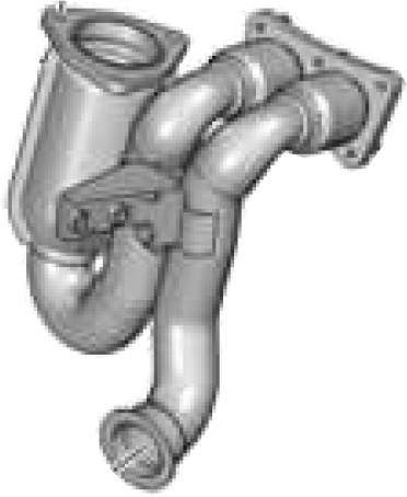 Redback Enviro Catalytic Converter for Citroen C5 (06/2001 - 08/2004), Peugeot 406 (03/2000 - 12/2004), 607 (01/2000 - 09/2009) image