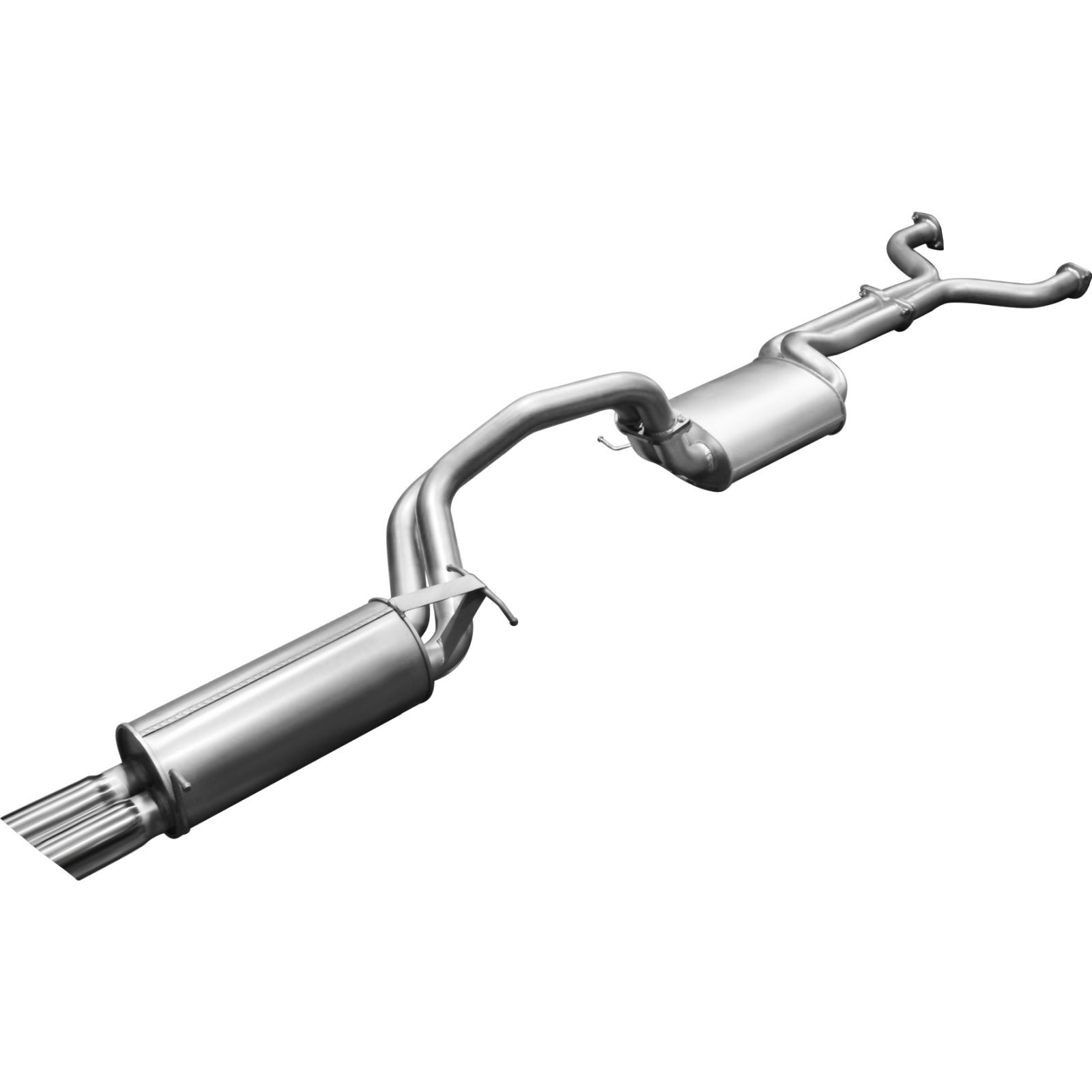 BA BF V8 Sedan 2.5in Dual CatBack Muffler/Muffler image