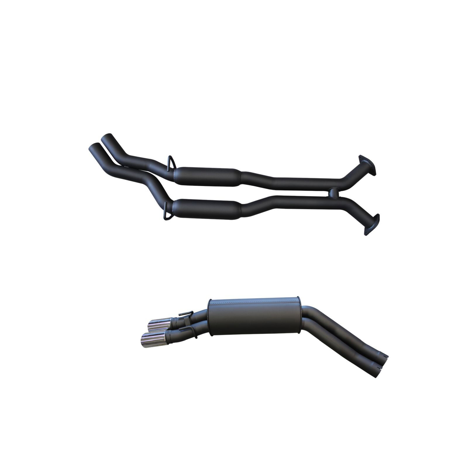 VT - VZ V8 Sedan 2.5in Dual Catback Hotdog/Muffler image