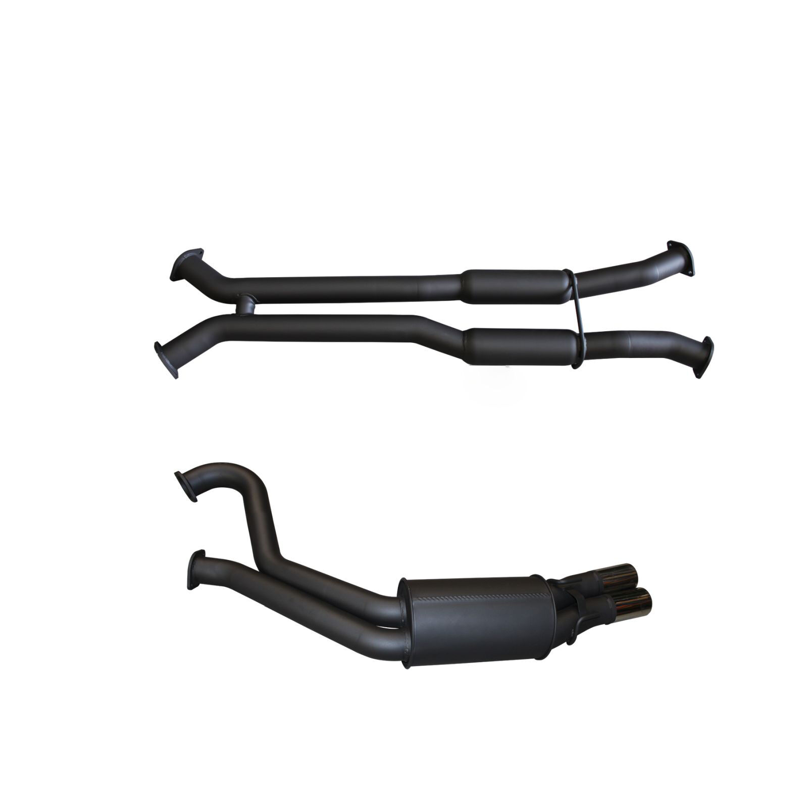 VU VY VZ V8 Ute 3in Dual Catback Hotdog/Muffler image